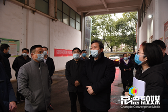 曹立軍到津市指導疫情防控和復工復產工作