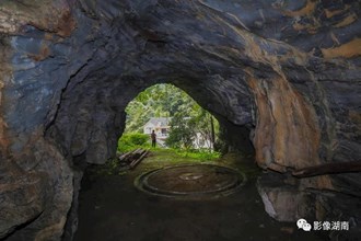桃源縣牛車河鎮毛坪村山洞石磨