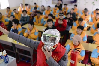【社會】武陵區體育東路社區消防知識課活動