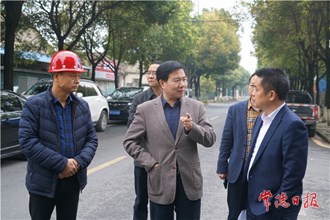 市領導調研突出生態環境問題整改工作