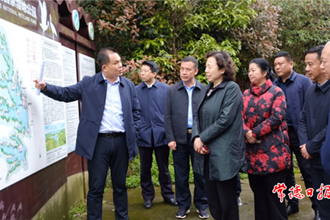劉蓮玉來常調研時強調：以法治方式為子孫后代留住綠水青山