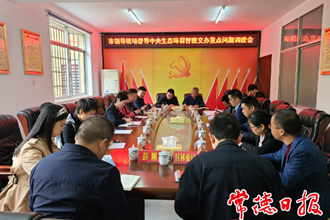 市領導督導生態環境問題整改時強調：讓綠色成為常德高質量發展的底色