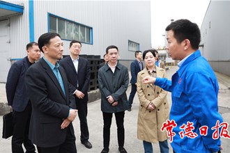 市領導前往新型儲能材料產業鏈重點企業調研