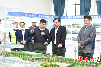 鄒文輝調(diào)研省市重點項目建設(shè)時要求：加強服務(wù)保障 確保重點項目按計劃推進(jìn)