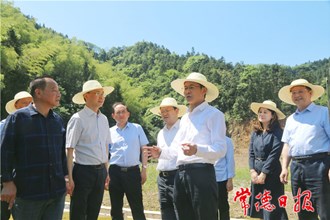 曹志強周振宇在桃源縣、鼎城區調研時強調 以釘釘子精神推進尾礦庫污染防治工作