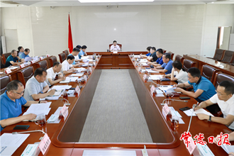 市城市建設規劃審查領導小組會議召開