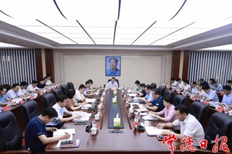 周振宇主持召開全市市場主體高質量發展工作調度會