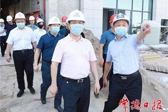 周振宇調研市直醫療機構建設項目 保證工程質量 加快施工進度 確保按期運營
