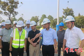 曹志強周振宇帶隊調研重點交通建設項目