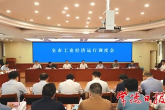 周振宇主持召開全市工業經濟運行調度會 以工業經濟之“進”支撐全市經濟之“穩”