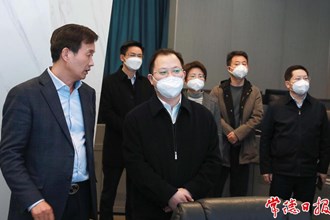 周振宇督導檢查春運、安全生產、疫情防控和保供工作