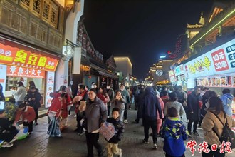 【經濟】人氣旺 市場熱 春節期間我市消費市場紅紅火火