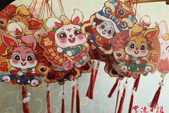 【社會】元宵佳節將至 常德花燈應節熱賣