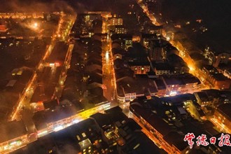 【我們的節日·元宵】昨夜星火璀璨！桃源沙坪“上元點燈”鬧元宵
