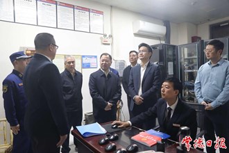 周振宇赴市城區督導檢查安全生產工作
