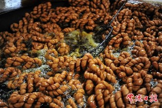 【攝影報道】常德市級非物質文化遺產——望羊麻花出鍋了！