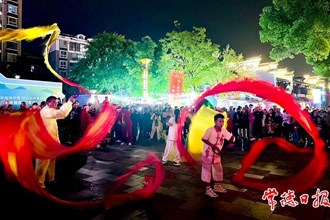 【社會】“雙節”去常德河街 赴一場非遺之約