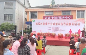 武陵區計生協開展優化生育政策宣傳咨詢服務活動