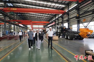 張迎春來常德考察調研 持續(xù)加強科技創(chuàng)新 提升企業(yè)核心競爭力