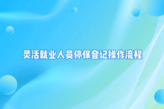 【政務(wù)服務(wù)小視頻專題】“企業(yè)職工基本養(yǎng)老保險靈活就業(yè)人員停保”業(yè)務(wù)辦理操作指南